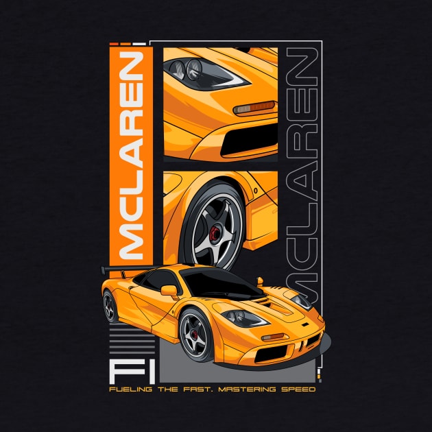 Retro McLaren Car by milatees